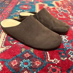 Suede Mule Loafers – The Row–Inspired Minimalist Slides - Universal Threads